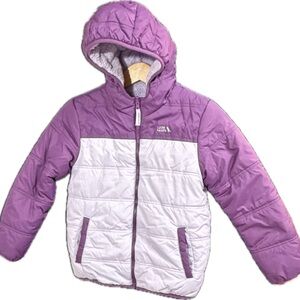 Eddie Bauer Lavender and White Jacket